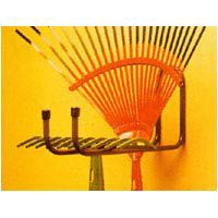 MOTTEZ Crochet double multi-usages  charge maxi 80 kg profondeur 165 mm