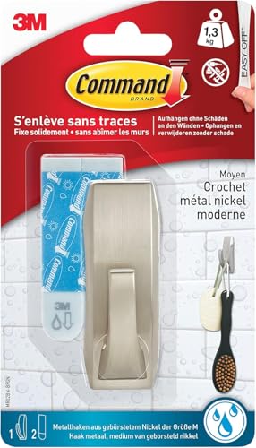 COMMAND Crochet en m&eacute;tal  Acier Moyen Mod&egrave;le