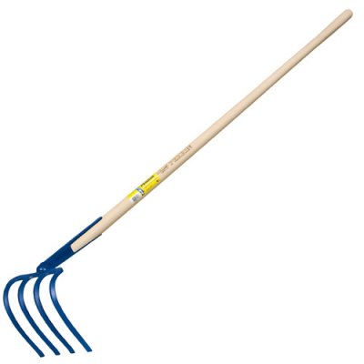 OUTILS PERRIN Crocs a pomme de terre 4 dents &agrave; soie manche pomme 135 - 