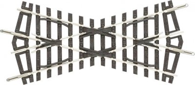 PIKO H0 Croisement (H0) Voie A Piko 119.54 mm  55241 30 &deg;