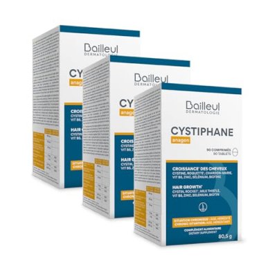 CYSTIPHANE Croissance Des Cheveux 3x90 comprim&eacute;s  Anagen Biorga