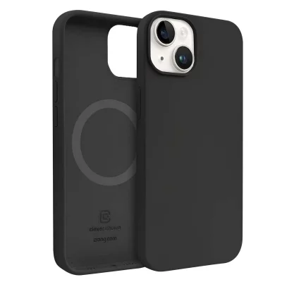 CRONG  Coque magn&eacute;tique Color Cover pour iPhone 14 (Noir) - 5904310701853