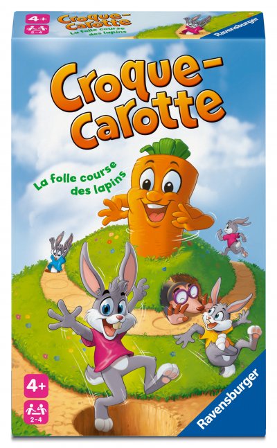 RAVENSBURGER Croque-Carotte Mini 24960 Jeu de course enfant 2-4 joueurs 4+