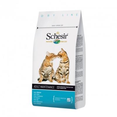SCHESIR Croquette Chat Adulte Maintenance Poisson 1,5 kg - 
