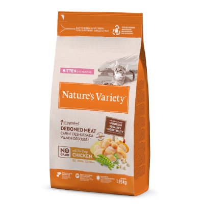NATURE S VARIETY Croquette chat nv sel poulet 1,25 kg NATURE'S VARIETY 927180