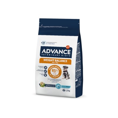 AFFINITY ADVANCE VETERINARY DIETS Croquette chien advance weightbalance mini 1,5kg ADVANCE 923526