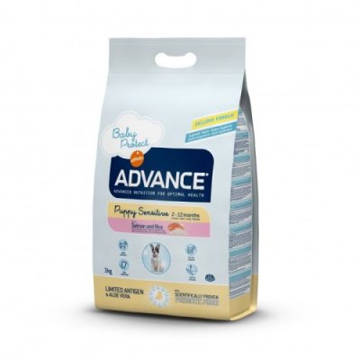ADVANCE Croquettes  pour chiens puppy sensitive sac 3 kg