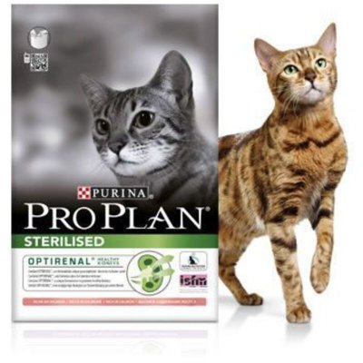 PRO PLAN Croquettes chat st&eacute;rilis&eacute; - riche en Saumon - 400g 