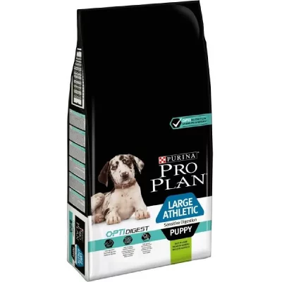 PRO PLAN Croquettes Chien Large athelic sensitive digestion, Agneau 12kg