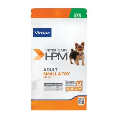 HPM CROQUETTES Chien Veterinary  Dog Adult Small & Toys - VIRBAC