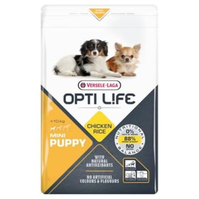 OPTI LIFE Croquettes chiot  poulet puppy mini sac de 2.5 kg.