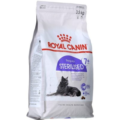 ROYAL CANIN Croquettes pour Chat Sterilised 7+  3,5kg