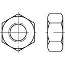 TOOLCRAFT Crou hexagonal  131886 din 934 acier 8 m10 100 pc(s) 131881