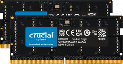 CRUCIAL  CT2K32G56C46S5 module de m&eacute;moire 64 Go 2 x 32 Go DDR5 5600 MHz