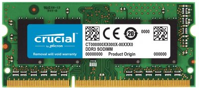 CRUCIAL  for mac so-dimm 4 go ddr3 1333 mhz cl9 CT4G3S1339MCEU