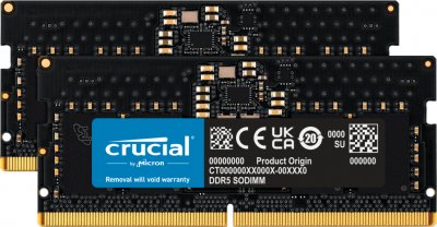 CRUCIAL  SO-DIMM 16 Go 2 x 8 Go DDR5 4800 MHz CL40 