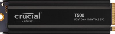 CRUCIAL  t500 4tb nvme m.2 ssd w heatsink CT4000T500SSD5 