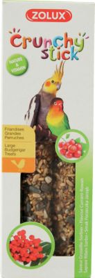 ZOLUX Crunchy stick grande perruche groseille sorbier  115g