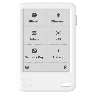 LEDGER Cryptowallet &nbsp;Nano&trade; Gen5 Blanc Polaire