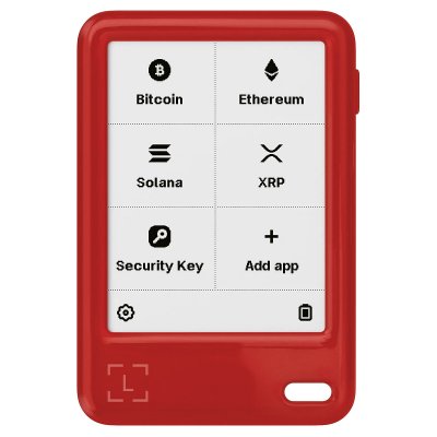 LEDGER Cryptowallet &nbsp;Nano&trade; Gen5 Rouge Cerise