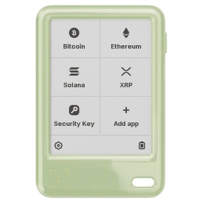LEDGER Cryptowallet &nbsp;Nano&trade; Gen5 Vert Matcha