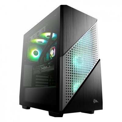 CSL COMPUTER  Gaming PC M10280 Noir