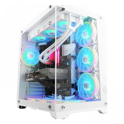 CSL COMPUTER  Gaming PC M10750 Blanc