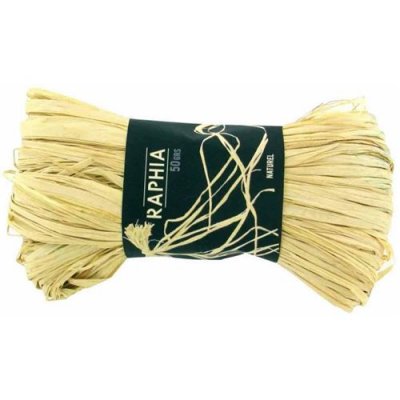 MÉGACRÉA CTOP&nbsp;&ndash;&nbsp;Loisir cr&eacute;atif&nbsp;&ndash;&nbsp;Raphia Naturel 50&nbsp;g