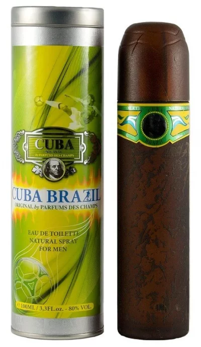 Cuba Brazil Eau de Toilette Spray 3.3oz 100ml