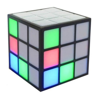 INOVALLEY Cube enceinte lumineuse bluetooth