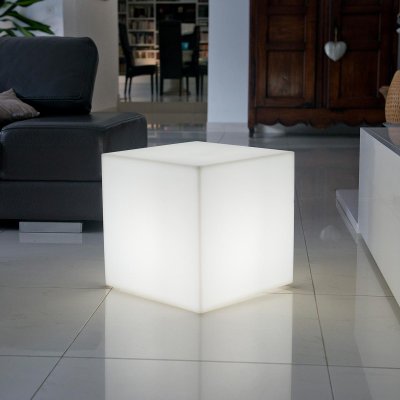 LUMISKY Cube lumineux filaire carry Blanc Polypropyl&egrave;ne 40CM - Blanc