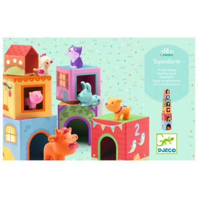 DJECO Cubes premier &acirc;ge +18m topanifarm 