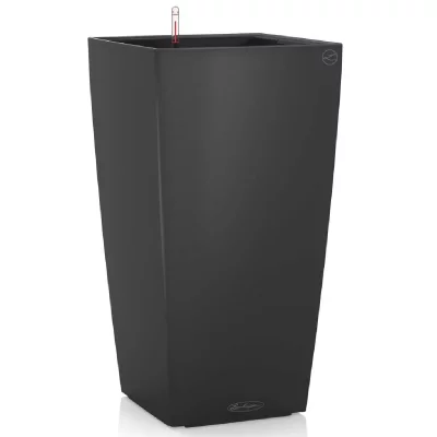 LECHUZA Cubico Color 30 - kit complet, gris ardoise 4 L 56 cm