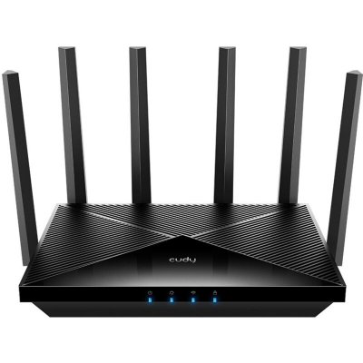 CUDY  BE6500 Router WiFi 7 da Gioco Dual Band 6,5 Gbps 2.5G WAN Porte LAN Ethernet