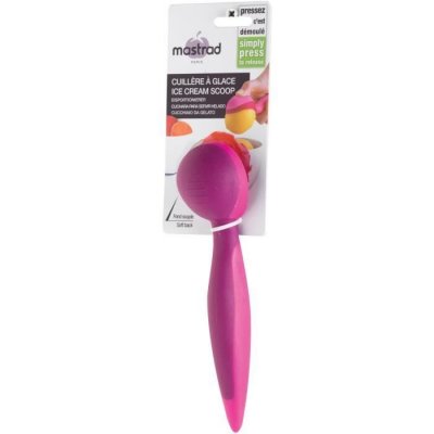 MASTRAD Cuill&egrave;re &agrave; glace fond souple vert clair polypropyl&egrave;ne