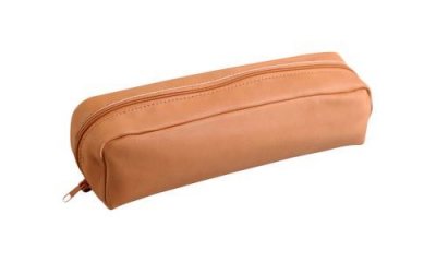 CLAIREFONTAINE CUIR NATURELTrousse rectangulaire 22x5x3 cm