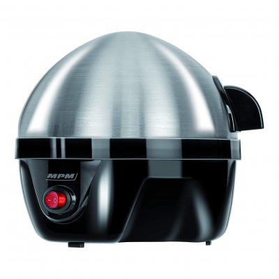 MPM Cuiseur &eacute;lectrique pour 7 oeufs en acier inoxydable, r&eacute;glage de la cuisson  MGJ-01M
