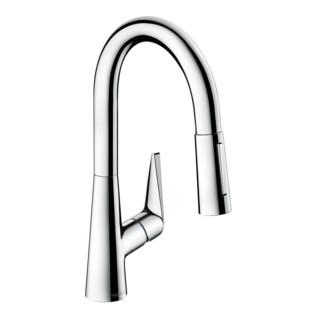 HANSGROHE Cuisine avec douchette extractible talis m51 2 jets sbox , aspect acier inox