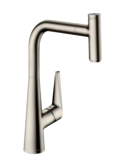 HANSGROHE Cuisine douchette extractible talis select m51 300 1 jet sbox, aspect acier inox