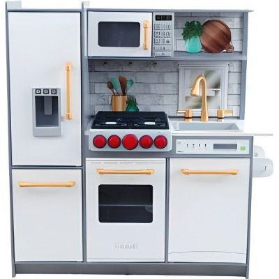 KIDKRAFT Cuisine enfant uptown elite white avec ez kraft assembly 53437