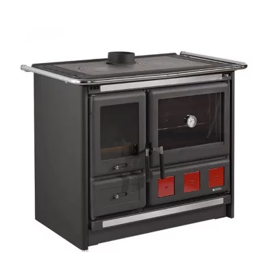 NORDICA EXTRAFLAME Cuisini&egrave;re &agrave; bois 11kw noir anthracite - ROSAXXL.16ACIERNOIRANTHRA - 