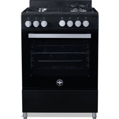 LA GERMANIA Cuisini&egrave;re &agrave; gaz  PIA60GN 60 cm 4 foyers 10,35 kW Noir