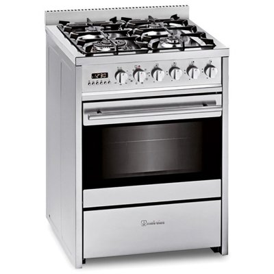 MEIRELES Cuisini&egrave;re &Agrave; Gaz  E610xst Acier