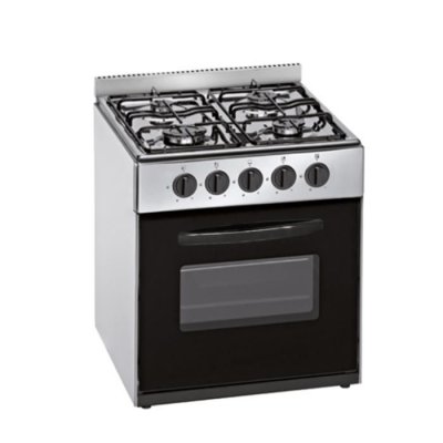 MEIRELES Cuisini&egrave;re &Agrave; Gaz  N 500 X Nat St 55l 4 Buses Gris