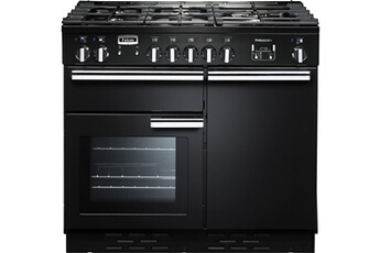 FALCON Cuisini&egrave;re  Professional+ 100 Mixte Noire/Chrome - PROP100DFGB/C