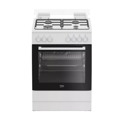 BEKO Cuisini&egrave;re gaz 72l 4 feux blanc FBE62011WC