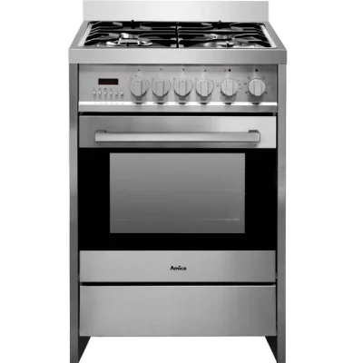 AMICA Cuisini&egrave;re gaz  ACME2005X - Aluminium