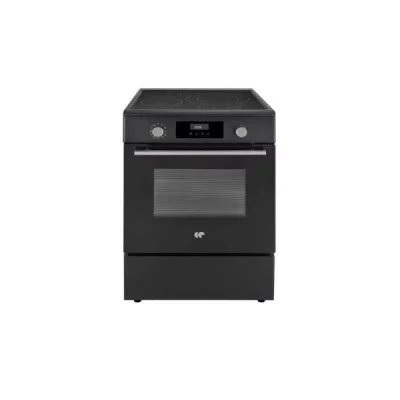 CONTINENTAL EDISON Cuisiniere Induction - Ceci60fpb - 3 Feux - L60 X H85 X P60 Cm - Noir