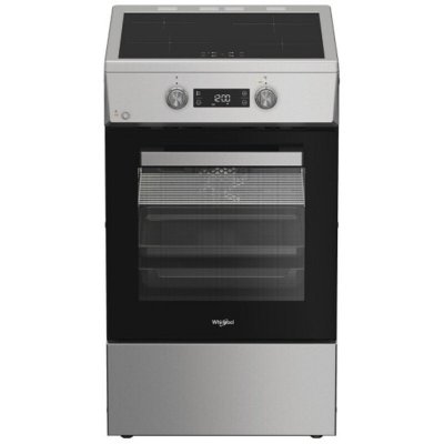 WHIRLPOOL Cuisini&egrave;re induction  W5I8LCSX inox
