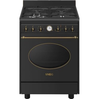 SMEG Cuisini&egrave;re mixte 60 cm  CO60GMAN2